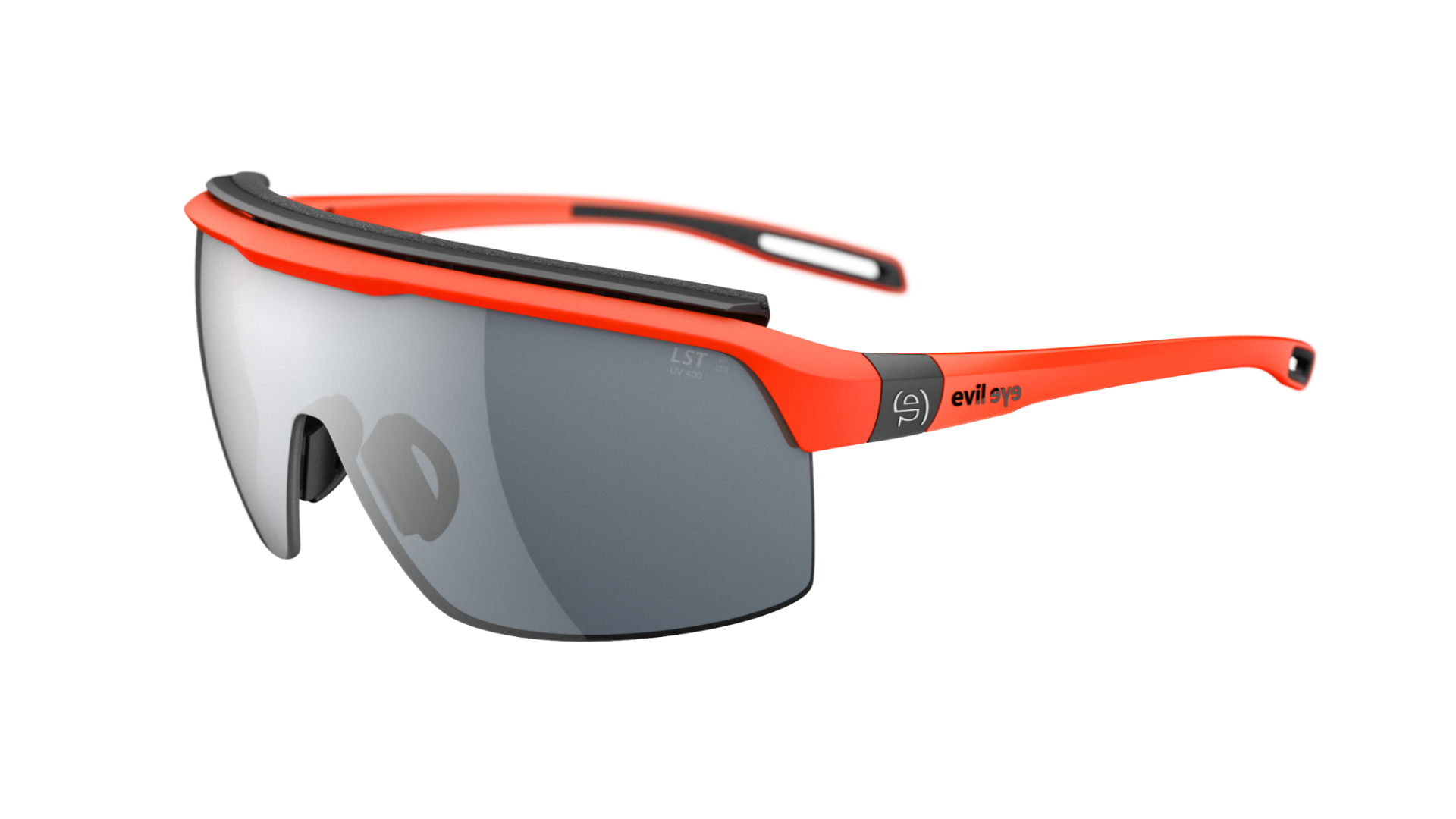 Evil Eye e016 Traileye Pro Neon Orange Matt/LST Grey Silver Mirror
