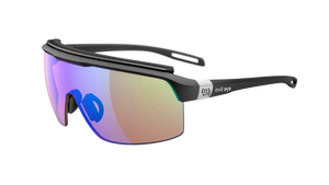 Black Matt frame/LST Vario Blue Green (light changing) 1-3 lenses