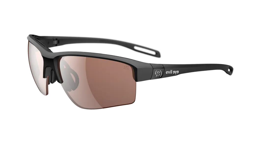 Evil Eye Elate.p e020 sunglasses in black with LST Contrast lenses