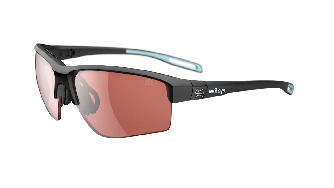 Evil Eye Elate.p sunglasses e020 in black wiht LST silver lenses