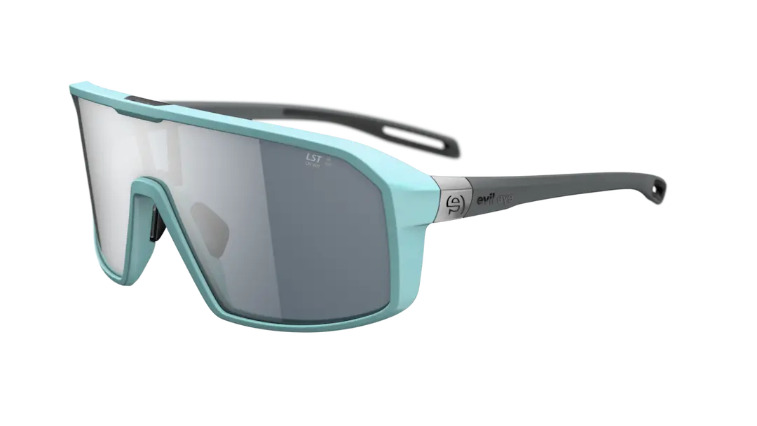 Evil Eye e037 Roadsense sunglasses in Sky Grey with LST Silver lenses