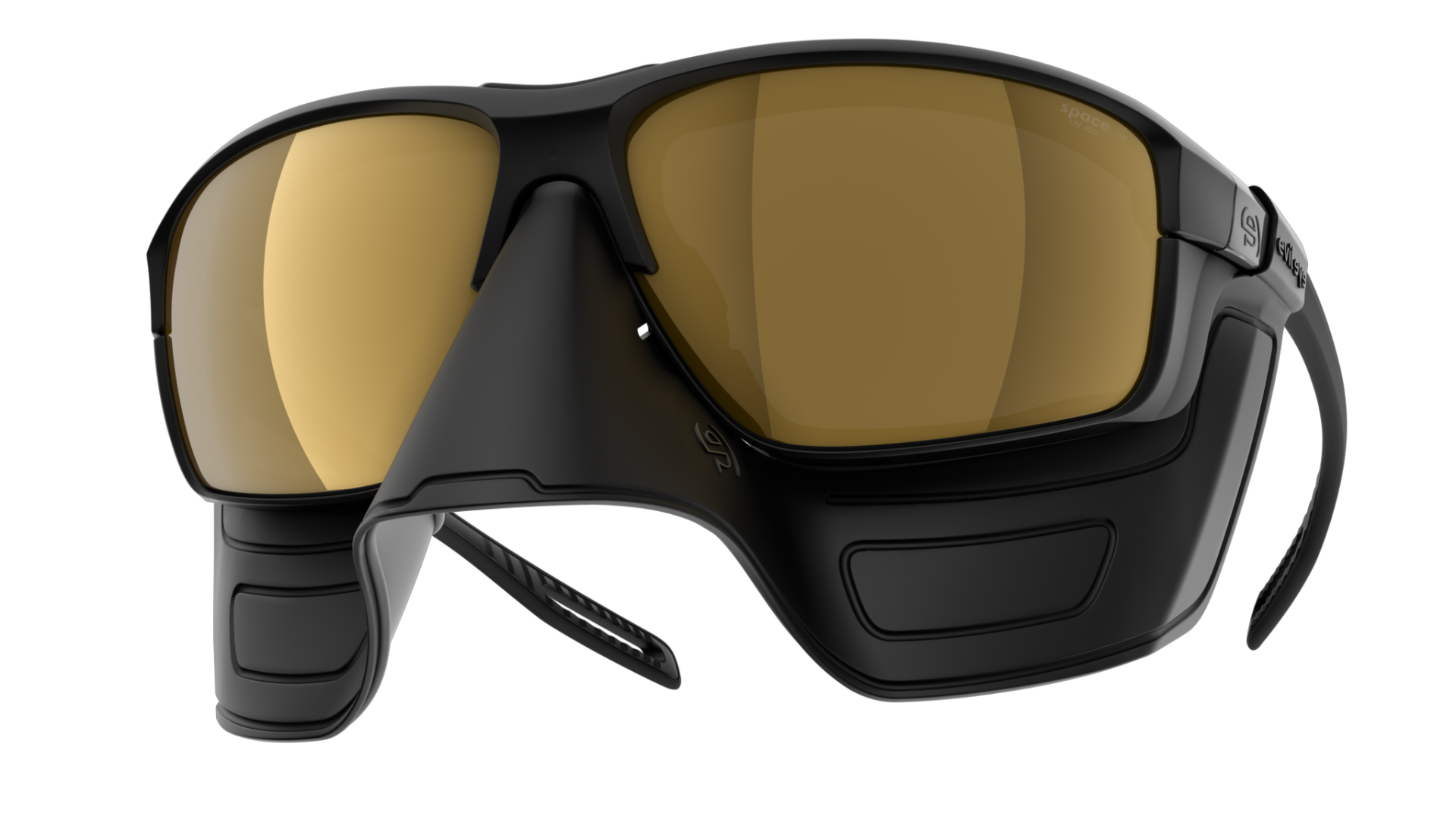 Evil Eye Elate Extreme Black Matt/Space with Earpieces and face mask