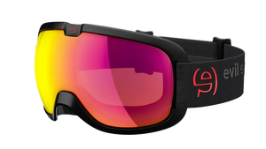 Black Matt goggle/LST Bright & LST Active Red M Light lenses