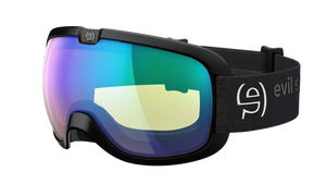 Black Matt goggle/Clear & LST Vario Blue-Green M Light lenses