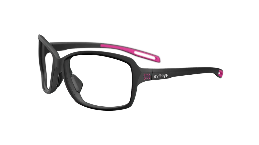 Evil Eye e018 Basou frames for prescription in Black with pink