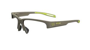 Stone Grey Matt frame (no lenses for Rx lens insertion)