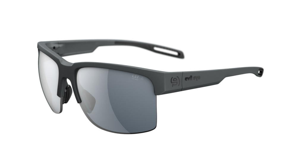Evil Eye Coastline sunglasses in dark gray with gray lenses