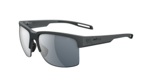Dark Gray frame/LST Gray Silver Mirror lenses
