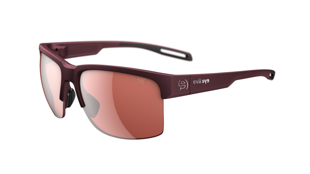 Evil Eye Coastline sunglasses in red with LST lenses