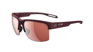 Dark Red frame/LST Active Silver Mirror lenses