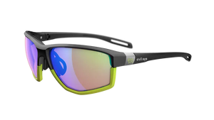 Black Matt frame/LST Vario Blue-Green M (light changing) 1-3 lenses