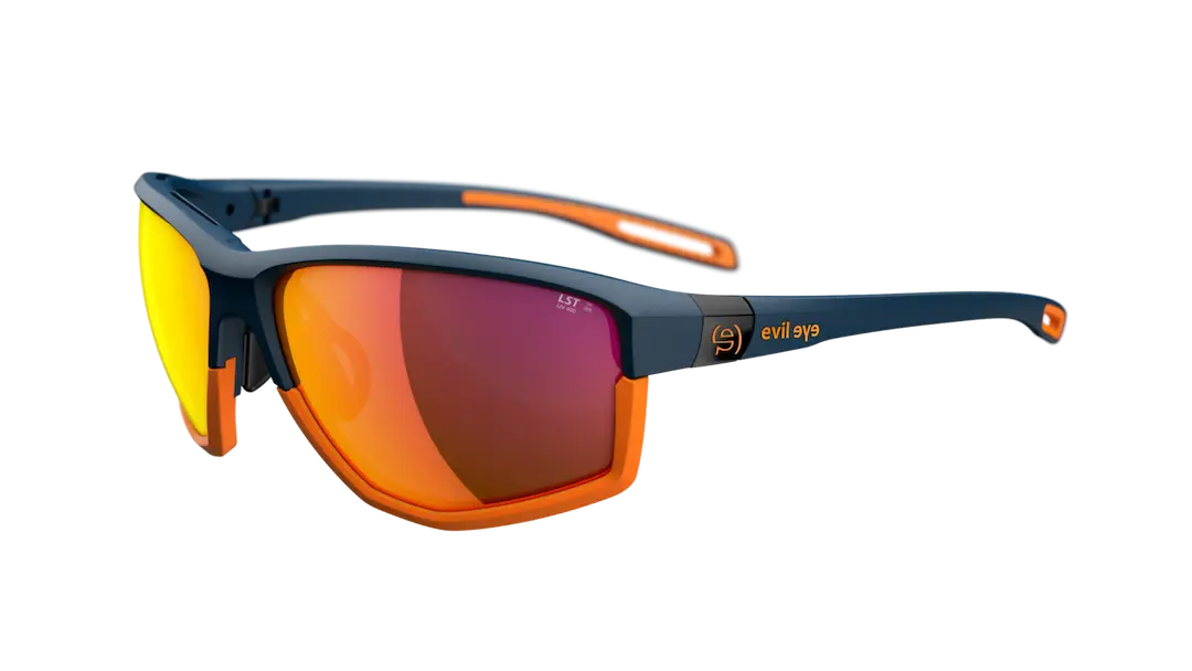 Evil Eye Elate Ng e039  sunglasses in dark blue with red mirror