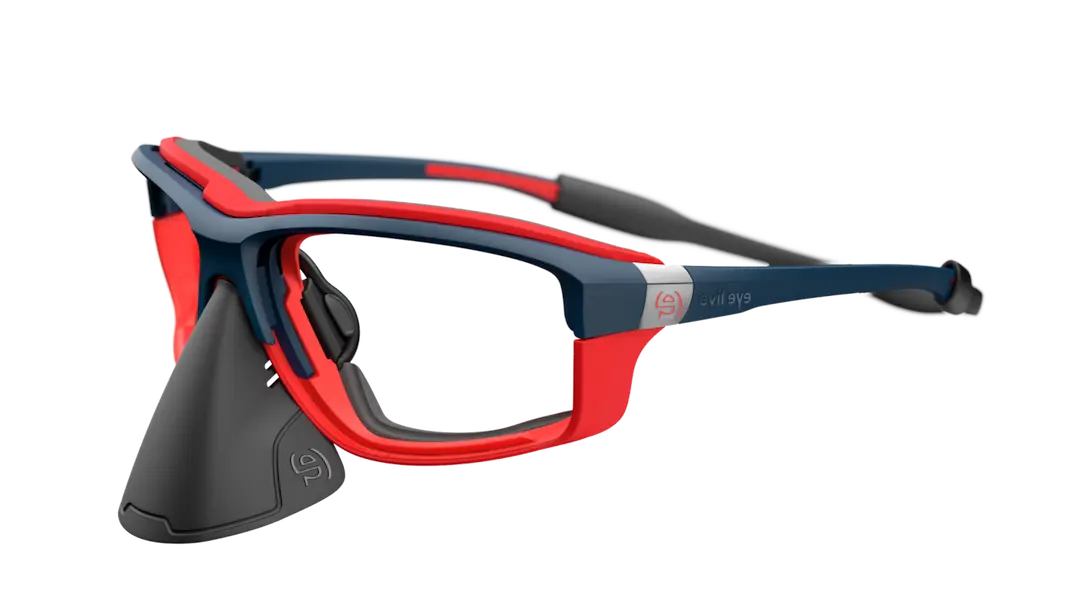 Evil Eye e023 Elate O Pro frame in blue for prescription lens insertion