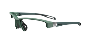 Raw Green Matt frame no lenses (for Rx insertion only)