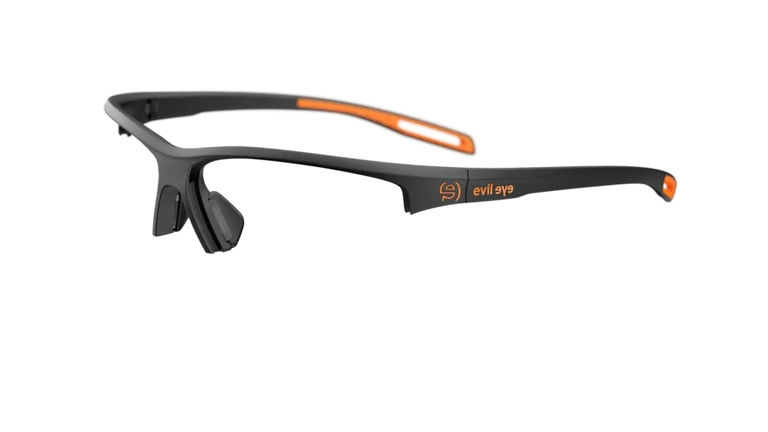 Evil Eye Epyx-X NG frames for prescription lenses in black with orange
