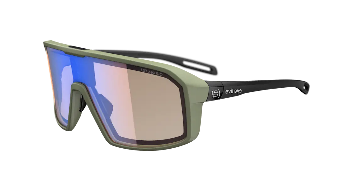 Evil Eye e-Sense e051 electronic light changing sunglasses in green