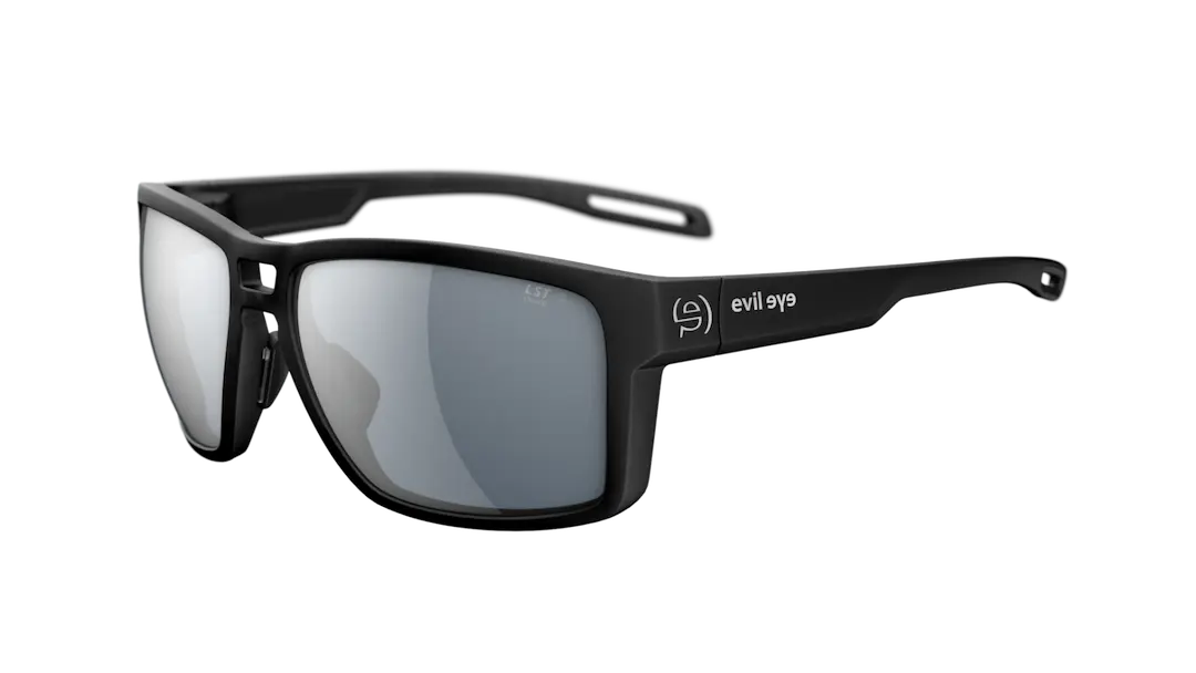 Evil Eye e050 Offshore sunglasses in black with lst gray lenses