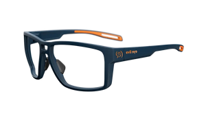 Dark Blue Matt frame (no lenses for Rx lens insertion)