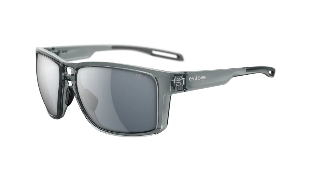 Evil Eye Offshore e050 sunglasses in Aqua with LST Gray Silver
