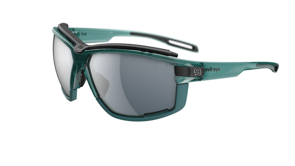 Evil Eye Pathline Air Pro sunglasses in Aqua