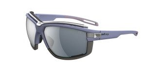 Grape Matt frame/LST Active Silver Mirror lenses
