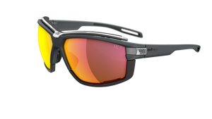 Dark Gray Matt frame/LST Active Silver Mirror lenses
