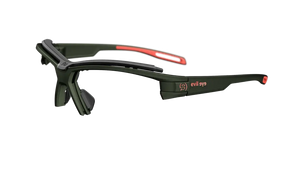 Dark Green Metallic frame no lenses (for Rx lens insertion)