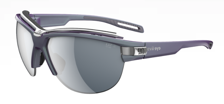 Evil Eye Pathline F Pro in Purple with gray lenses