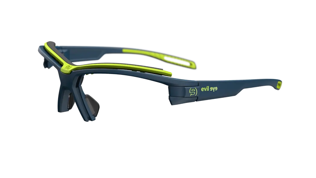 Evil Eye Pathline Pro e042 frame for prescription lens insertion in blue