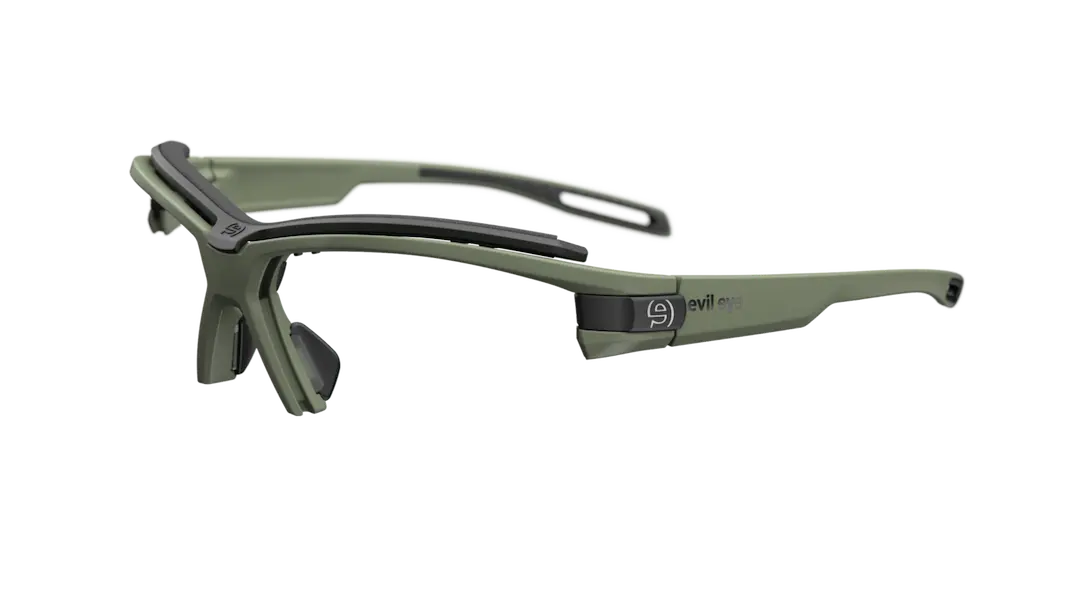 Evil Eye Pathline Pro e042 frame for RX lens insertion in forest