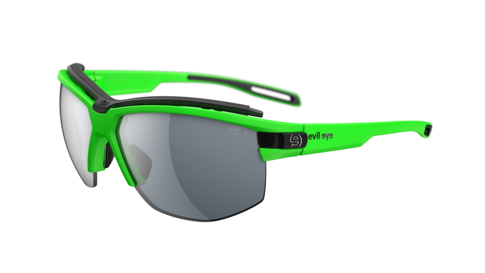 Evil Eye Pathline Pro sunglasses in neon green