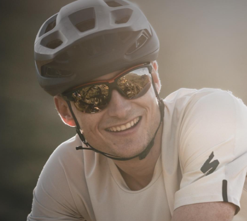 Person wearing Evil Eye Pathline Pro e042 