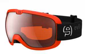 Neon Orange Matt goggle/LST Bright & LST Active Silver Mirror Light lenses