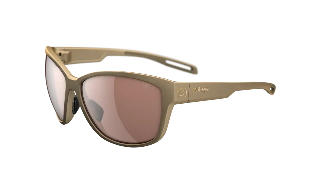 Evil Eye e044 Pika sunglasses in rose with gray lenses