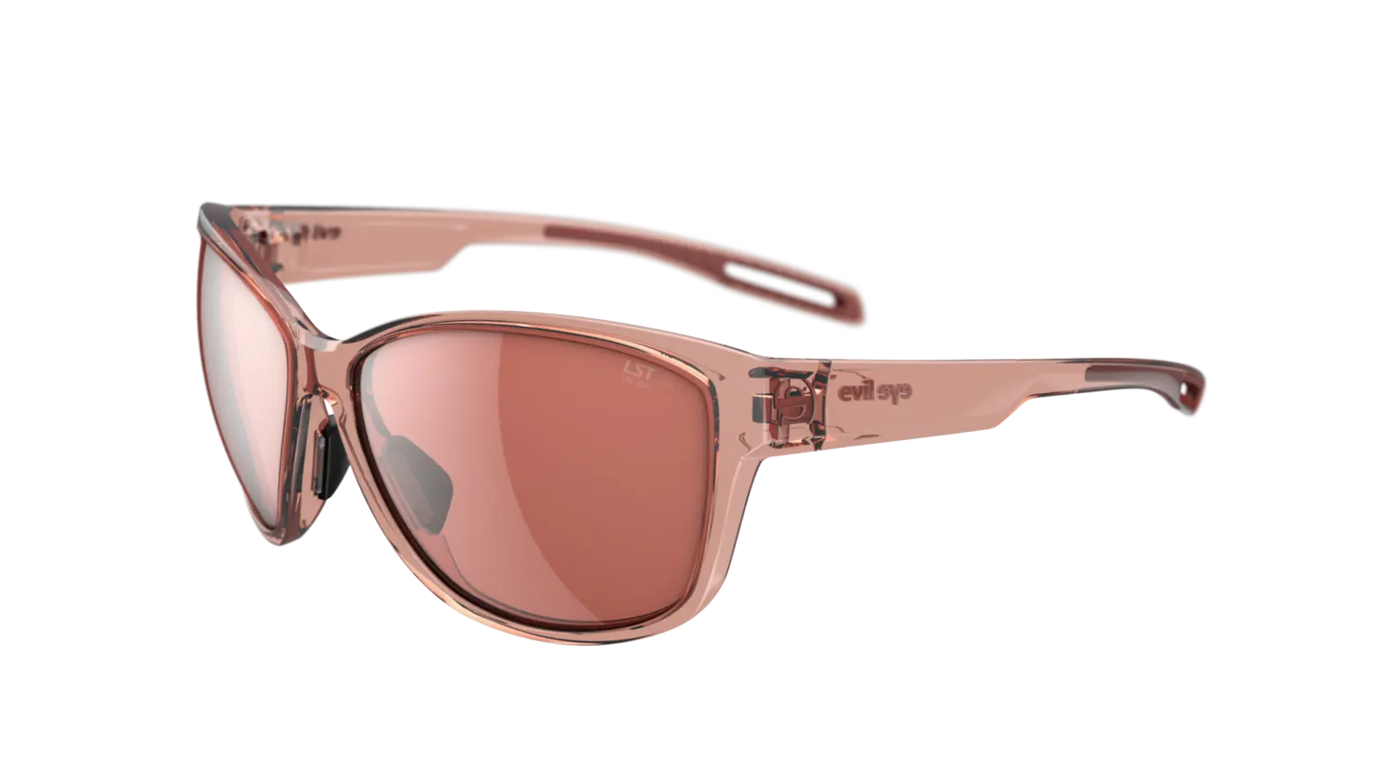 Evil Eye Pika sunglasses in mango with LST lenses