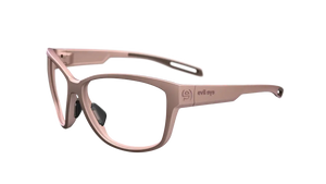 Rose Metallic frame (no lenses for RX lens insertion)