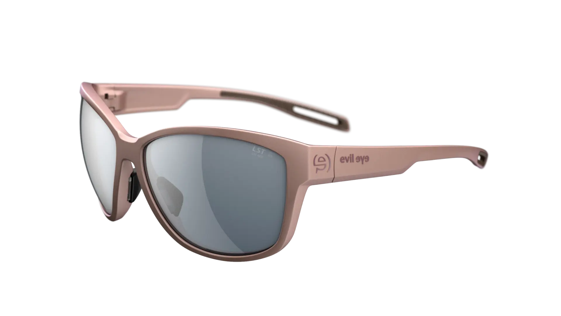 Evil Eye e044 Pika sunglasses in rose with gray lenses