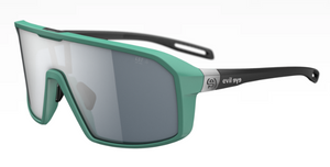 Raw Green Matt frame/LST Grey Silver Mirror lenses