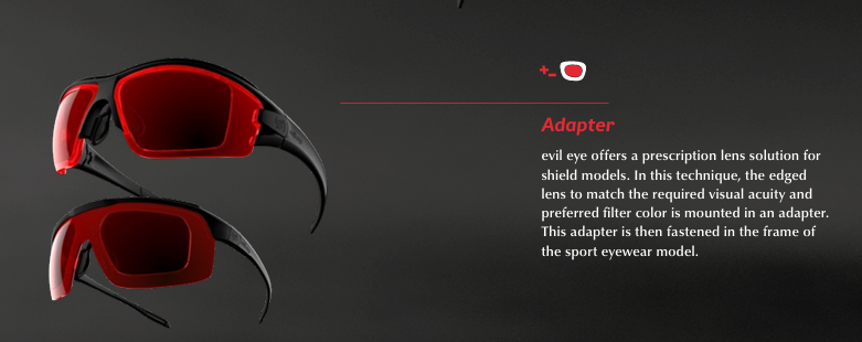 Evil Eye e016 Traileye prescription insertion adapter