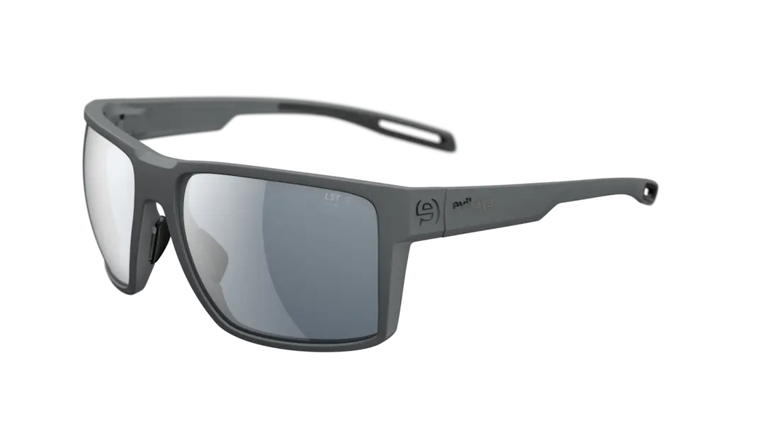 Evil Eye e038 Seaside sunglasses in dark gray with gray lenses