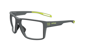 Dark Grey Matt with Lime frame (no lenses for Rx lens insertion)