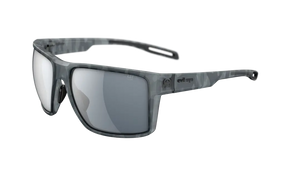 Grey Havana frame (no lenses for Rx lens insertion)