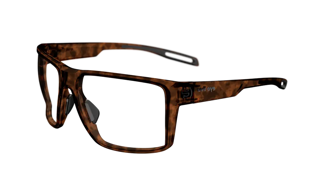 Evil Eye e038 Seaside frame only for prescription lenses in havana