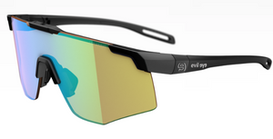 Black Matt frame/LST Vario Blue-Green  (light changing) 1-3 lenses