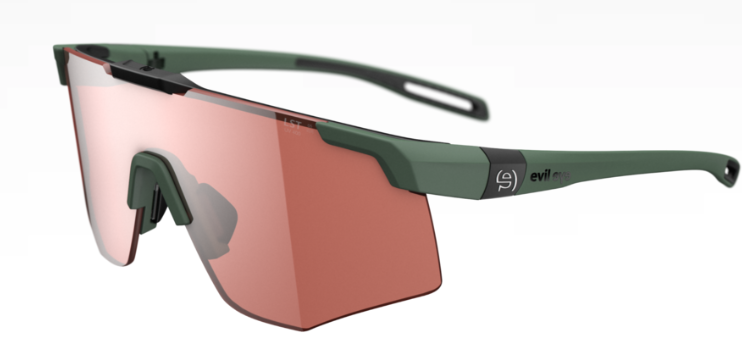 Evil Eye Speedsense sunglasses in green with LST Active lenses