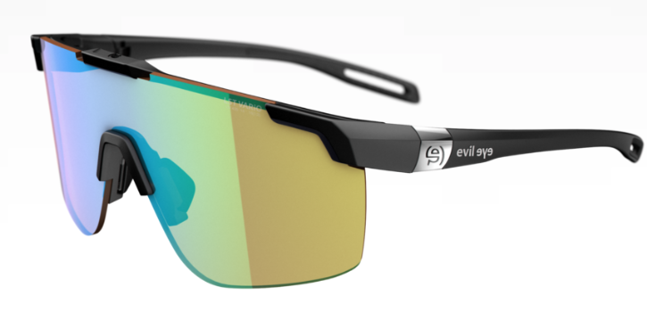 Evil Eye Speedsense II sunglasses in black with light changing lenses