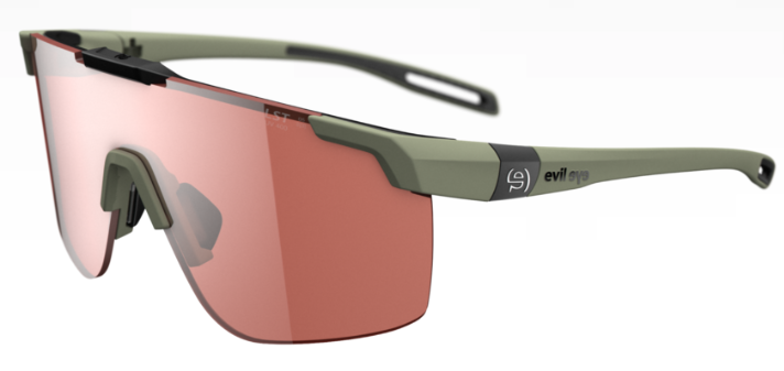 Evil Eye Speedsense II sunglasses in green with LST Active lenses