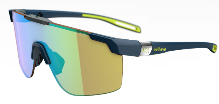 Evil Eye Speedsense II sunglasses in navy with light changing lenses