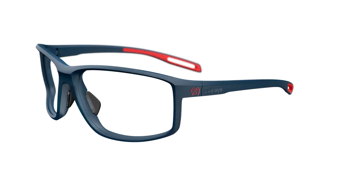 Evil Eye Stoked eo22 frame for prescription lens insertion in blue
