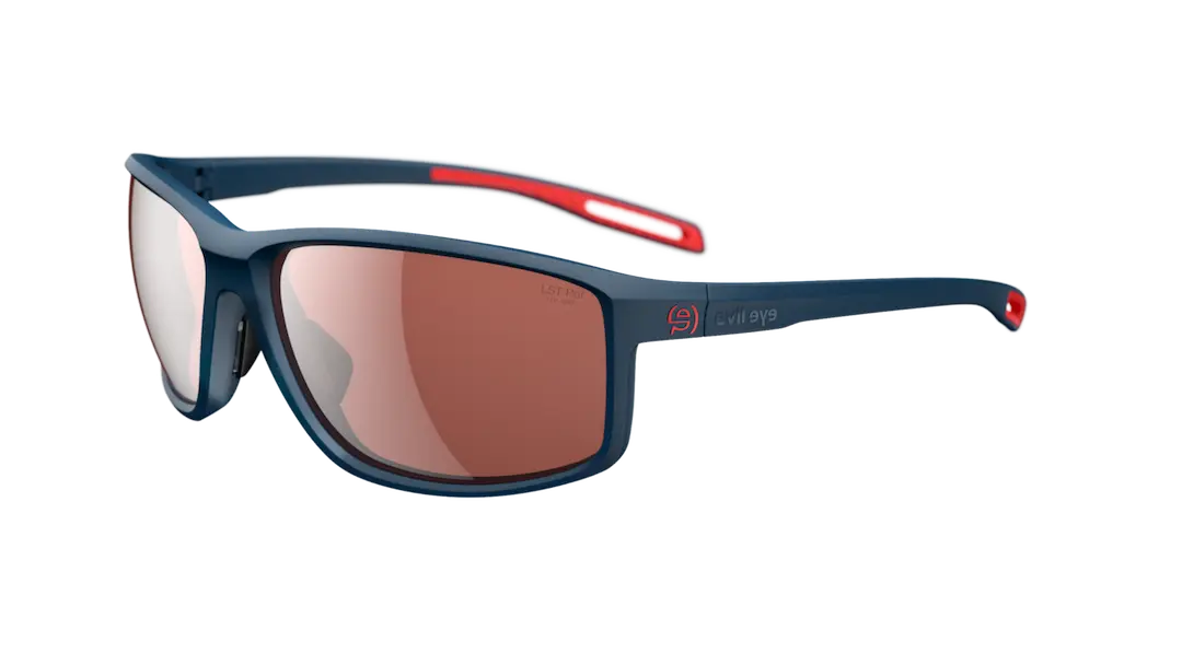 Evil Eye e022 Stoked sunglasses in blue with polarized lenses